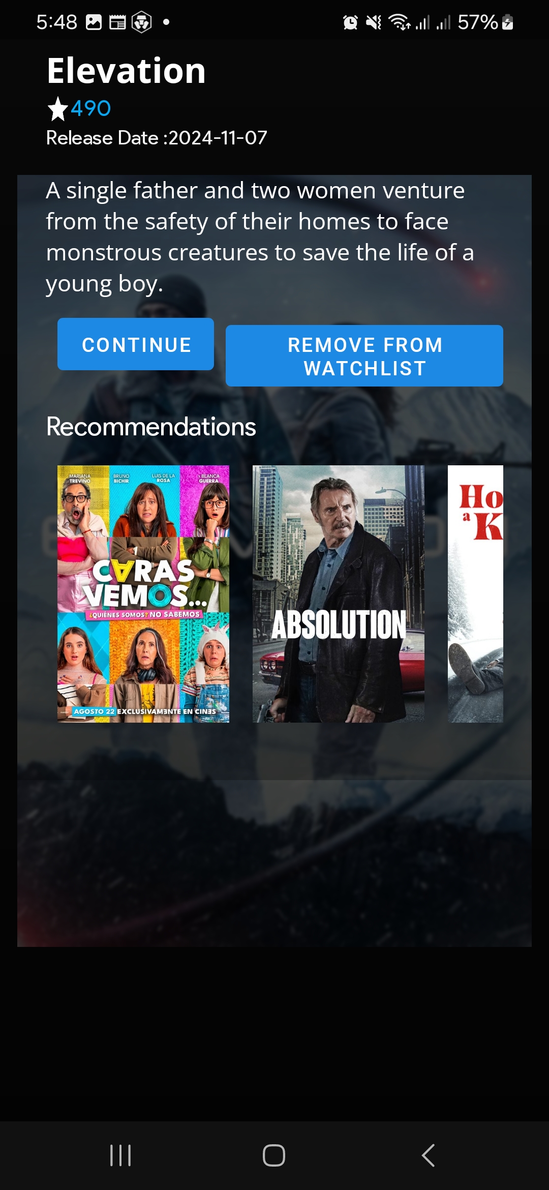 FlixFlow App UI